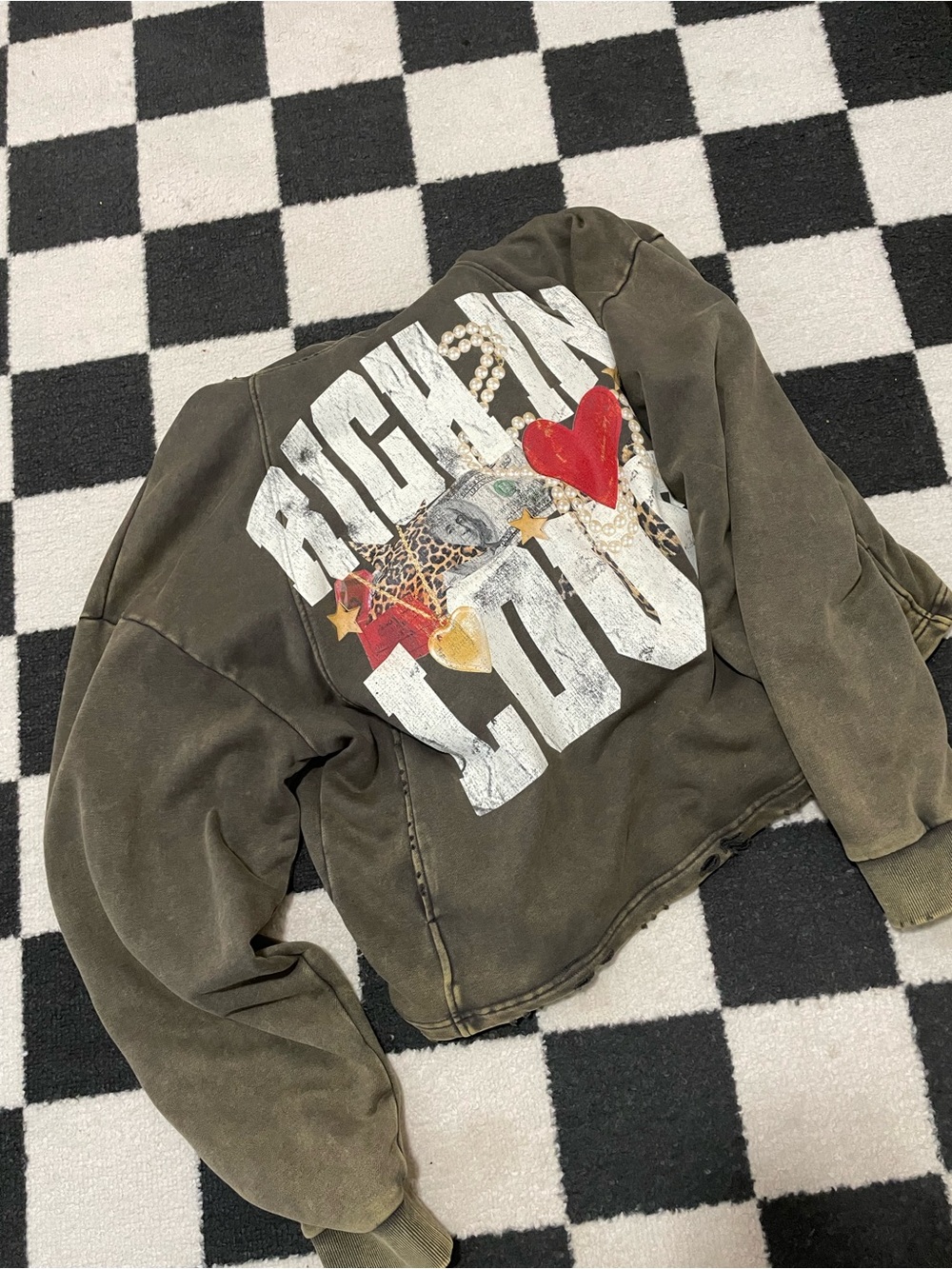 Rich in Love hooded sweatshirt